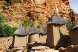 Dogon-style granaries in Tireli