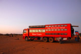 Our 20 passenger Rotel Tours truck, Das Rollende Hotel