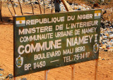 Approaching Nigers capital, Niamey - Boulevard Mali Bero