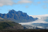 Skaftafellsjkull with the mountain Skaratindur (1365m)