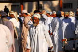 Omani men at the Nizwa livestock market