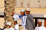 Omani boys looking for a good view of the cattle market