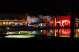Al Sawadi Beach Resort at night
