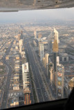 Sheikh Zayed Road aerial Jan 07
