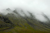 Cloud covered peaks, Iceland Ring Road