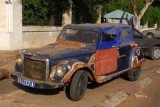 Old car which has seen better days, Dakar