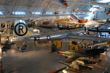 Enola Gay in the center of the main hangar, Udvar Hazy Center