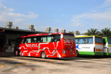 Delima Ekspres bus from Singapore to Melaka in 4 1/2 hrs