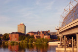 Spree River from the Berlin Hauptbahnhof