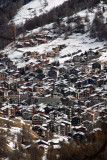 The town of Zermatt, no cars