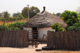 Thatched hut, Senegal