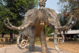 Erawan, the three-headed elephant, mount for the god Indra