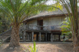 Traditional Lao house on stilts