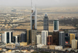 Sheikh Zayed Road aerial Mar 07