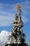 Monumental statue at main roundabout