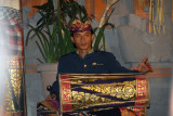 Balinese drummer, Ubud