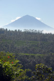 Early morning view of Gunung Agung