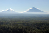 Gunung Agung (3142m) and Gunung Abgang (2153m), Bali