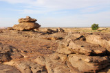 The top of the Bandiagara Escarpment, part of the Dogon Plateau