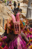 Dogon animal mask dancer