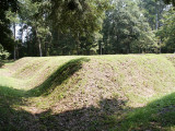 Earthworks from Fort Raleigh, the first English colony in the New World