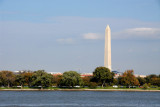 Washington Monument seen across the Potomac River