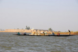 Setting off from Mopti, there is lots of other river traffic