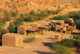 Mudbrick huts, Labbzanga, Niger