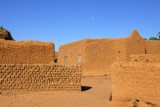 Village mosque on the island in the Niger River near Ayorou, Niger