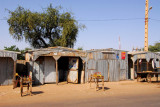 Dosso, Niger - supposedly the bottles are full of black market petrol from Nigeria