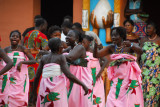 Festival dancers, Benin