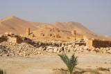 An unrestored section of ruined wall, Palmyra