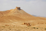 Arab Citadel seen from the Necropolis