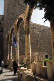 Roman ruins north of the Umayyad Mosque