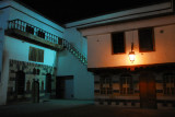 Square to the west of the Umayyad Mosque at night