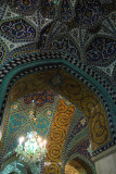 Ornate interior of the Ruqayya Mosque