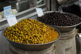 Black and green olives, Bab Al-Sriejeh Street