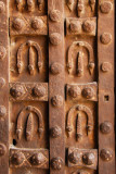 Detail of door on the outer gate