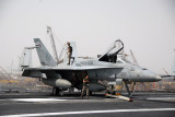 Marine Corps F/A-18 Hornet (VMFA-232) on the USS Nimitz