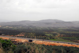 Construction of the new highway connecting Aleppo with Latakia, Idlib Province