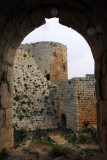 Upper level, outer south fortifications