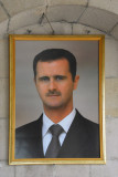 Portrait of Bashar al-Assad at the National Museum