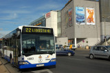The 22 bus to Riga Airport - Lidosta