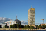 Parex Bank Tower and Republikas Laukums, Riga