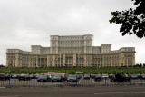 Ceauşescus Casa Poporului, the House of the People, now Palatul Parlamentului - Palace of the Parliament