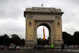 Arcul de Triumf commemorates the reunification of Romania in 1918