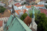 Roof of St. Olafs Church, Tallinn
