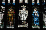 Stained glass, St. Pauls Cathedral, Calcutta