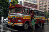 Indian bus, Calcutta, West Bengal
