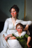 Elisabeth Henriette Bruun de Neergaard with Her Eldest Son Henrik, Jens Juel 1799-1800